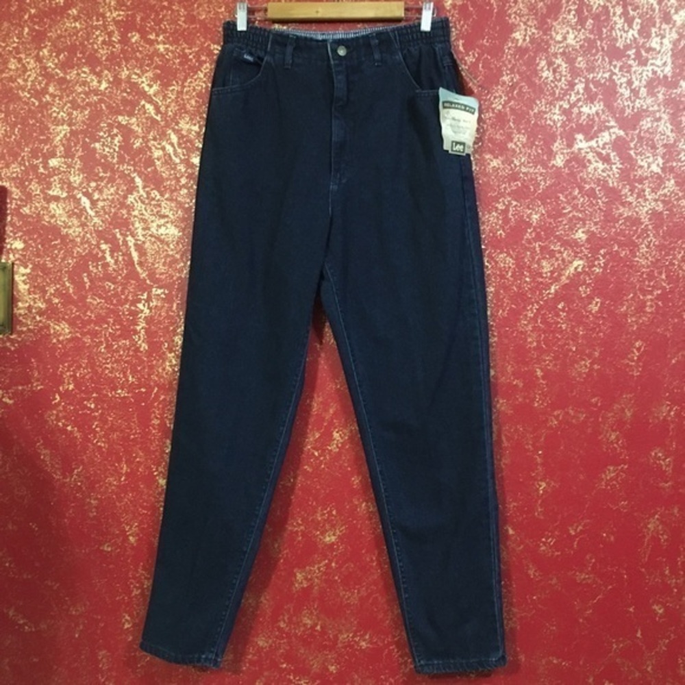 Vintage 80’-90’s Lee Mom Jeans Denim High Rise High Waisted 14